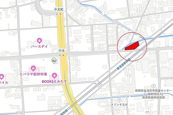 地図を拡大表示