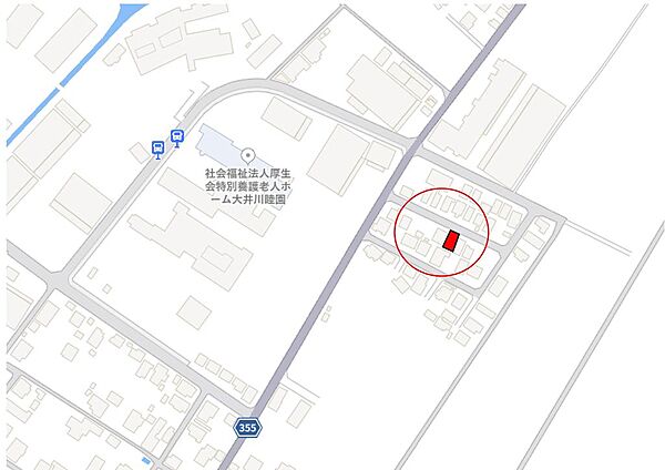 地図を拡大表示