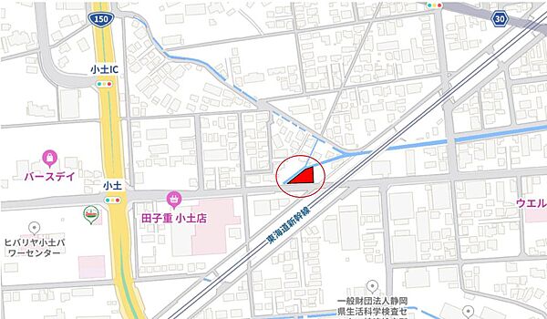 カーナビ：焼津市小土