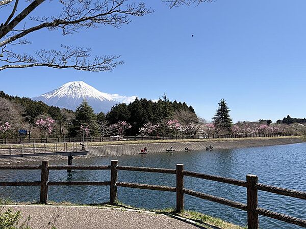 田貫湖からのルート／小田貫湿原を通って1.7ｋｍ（徒歩25分・車3分）