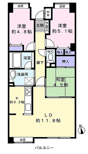 間取り：322000643078