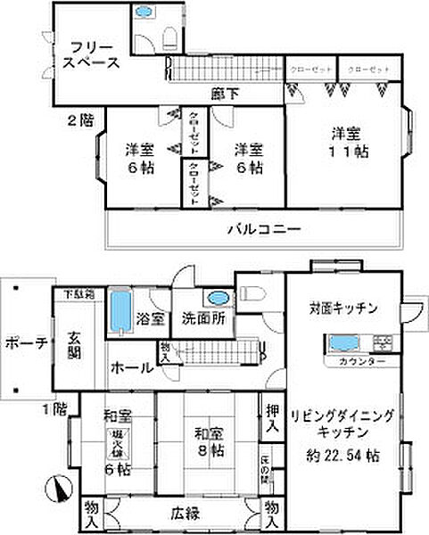 間取り：322000627765