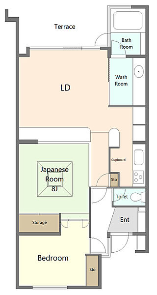1階部屋　間取り