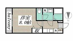 クレフラスト新津町の間取図画像