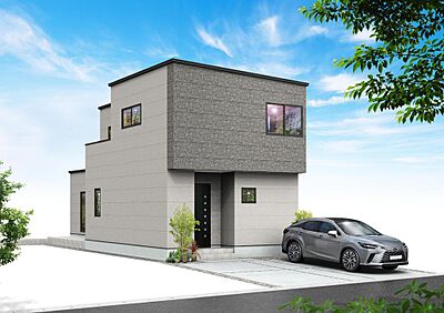 外観:3号棟★広々17帖LDK土地:191.84m2・建物:107.64m2・駐車場2台可能 外観:3号棟★広々17帖LDK土地:191.84m2・建物:107.64m2・駐車場2台可能