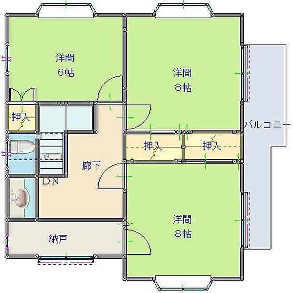 2階　間取り図