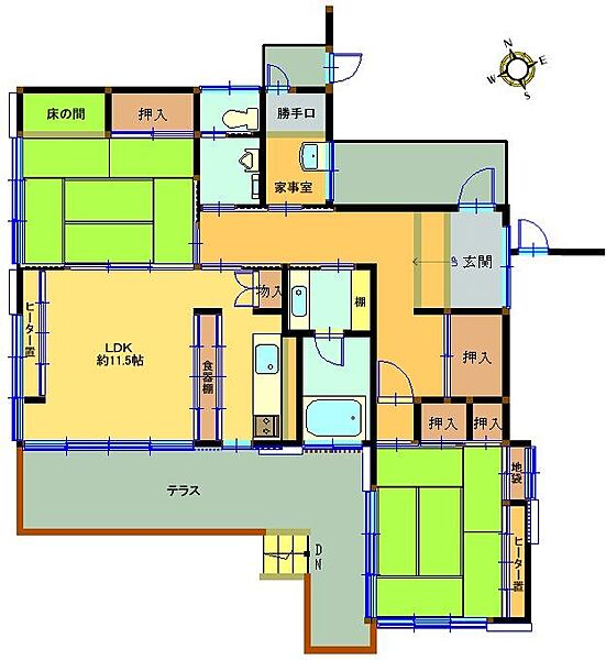 間取り：322000619747