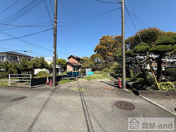 前面道路を含む現地写真