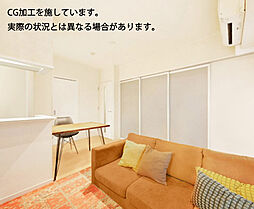 ザ・グランフォーリア目黒オープンスクエア 1LDKのリビング/ダイニング