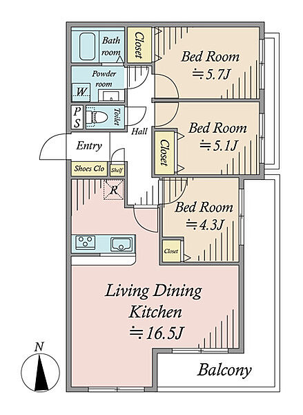 間取り：313004837727