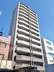 外観:地上14階建て最上階部分 ホテルライクな内廊下設計です 外観:地上14階建て最上階部分 ホテルライクな内廊下設計です