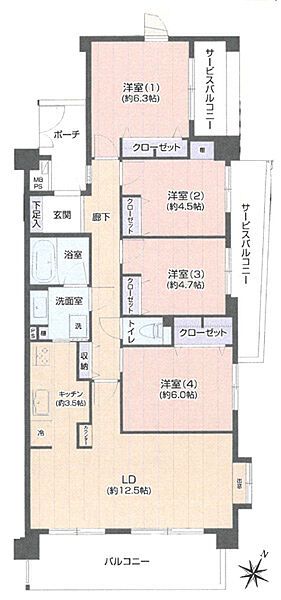 間取り：314002647425
