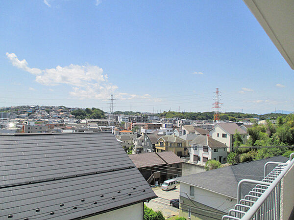 住戸からの眺望。