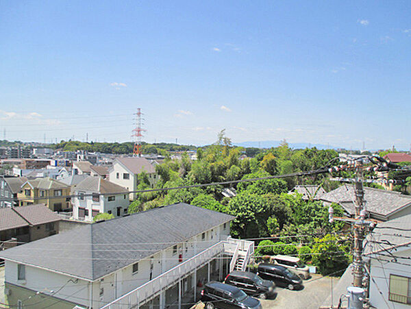 住戸からの眺望。