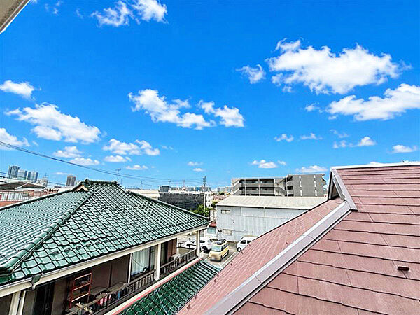 住戸からの眺望。