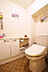 手洗いカウンター付きのトイレは清潔感があり、お客様にも好印象を与えてくれます。
