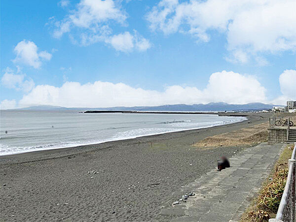 海沿いの散歩やランニングは気持ちをリフレッシュさせてくれます！サーフィンをする方にもオススメです。