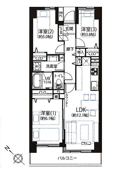間取り：314002486452