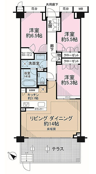 間取り：314002673259