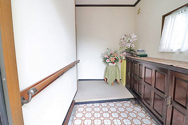 お客様をお出迎えする玄関