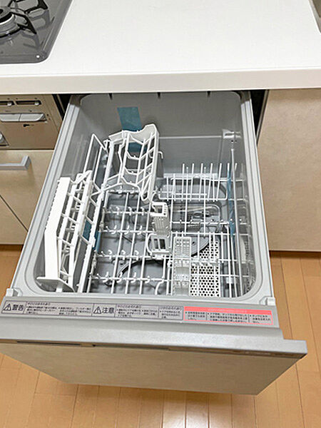 嬉しい食洗機付き！空いた時間を有効活用できますね！