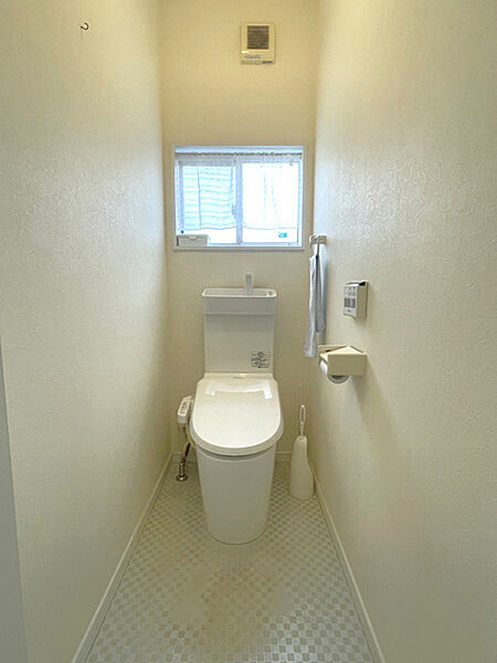 2階のトイレの写真です。