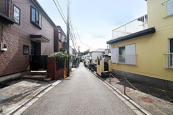 前面道路：北側4ｍ私道（位置指定道路）