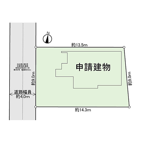 敷地配置図