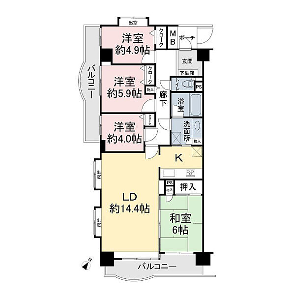 間取り：312001329710