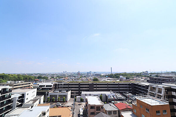 しっとりと落ち着いた雰囲気の住環境。眺望はぬけており開放感がございます。
