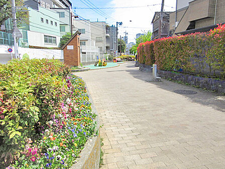 烏山川緑道 約100m、徒歩2分