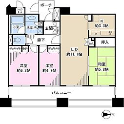 間取図画像 3LDK