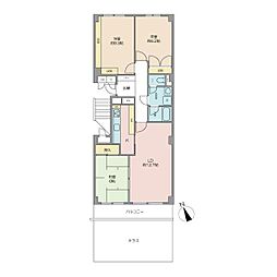 間取図画像 3LDK