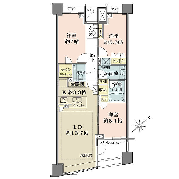 間取り：313004945926