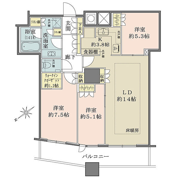 間取り：313004863761