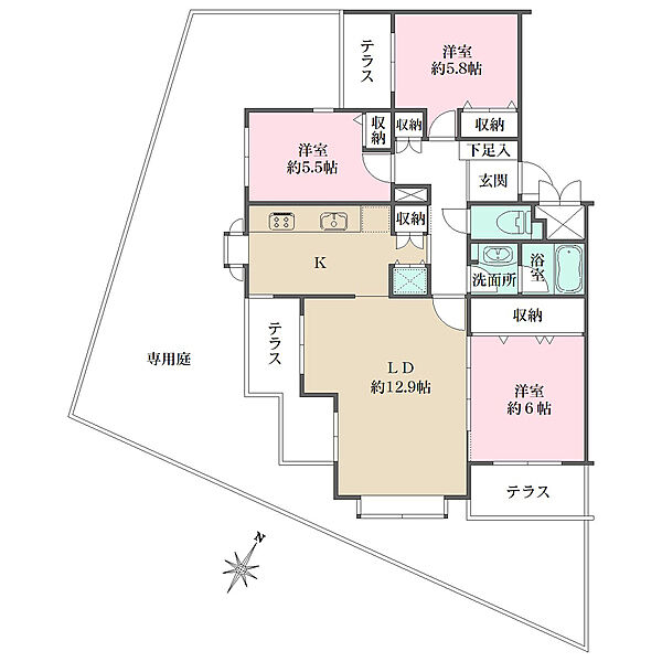 間取り：313004857483