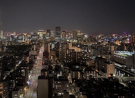 27階住戸からの夜景眺望