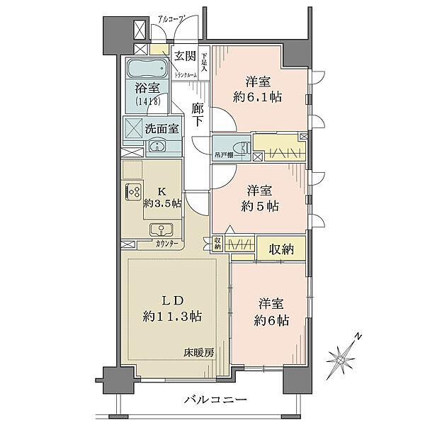 間取り：313004723382
