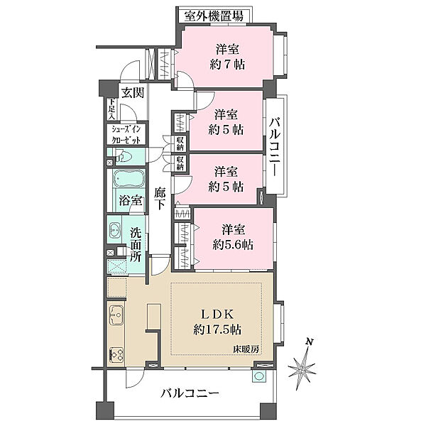 間取り：311002333223