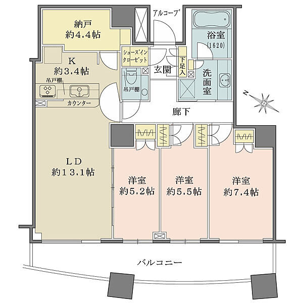 間取り：312001309075