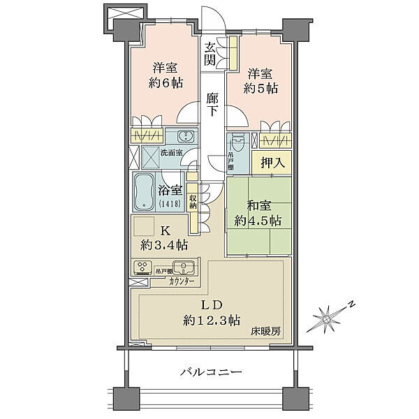 間取り：314002804864