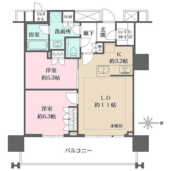 間取り：323000481202