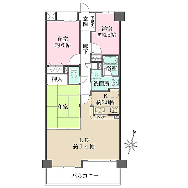 間取り：323000489846