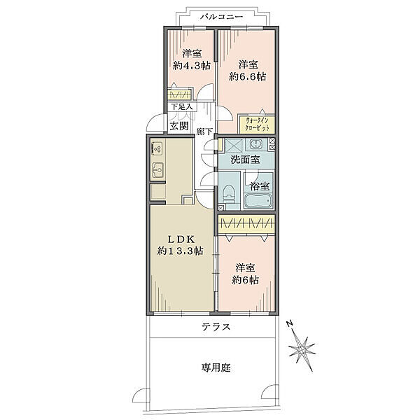 間取り：323000534179
