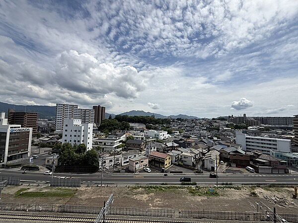 バルコニーからの眺望写真です。バルコニーからの眺望写真です。