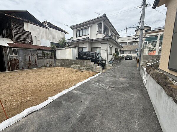 現地土地写真。No.2区画写真です。現況更地です。現地土地写真。No.2区画写真です。現況更地です。