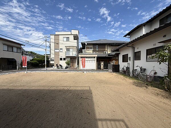 No.B区画です。敷地の奥側より撮影しております。No.B区画です。敷地の奥側より撮影しております。