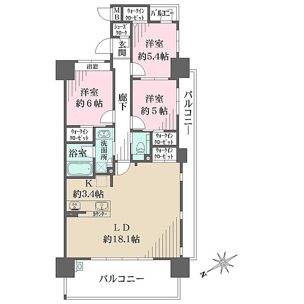 間取り：334000268008