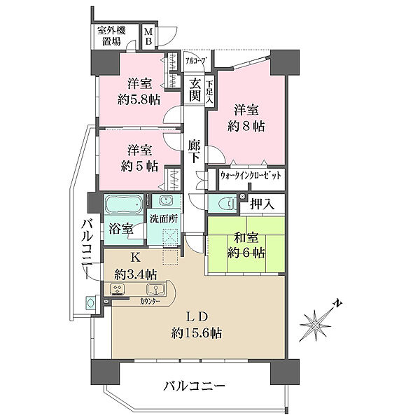 間取り：334000275347