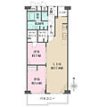 労住まきのハイツ1号棟8階1,990万円